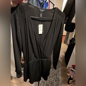 White House black market Black romper